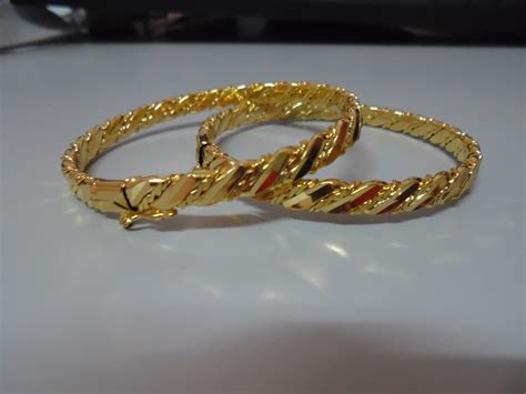gelang emas bangle terkini